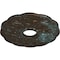 Ekena Millwork Terrones Butterfly Medallion (Canopies up to 3 7/8"), 17 7/8"OD x 3 7/8"ID x 1"P, Bronze Blue Patina CM17TSBBS - alternate 3